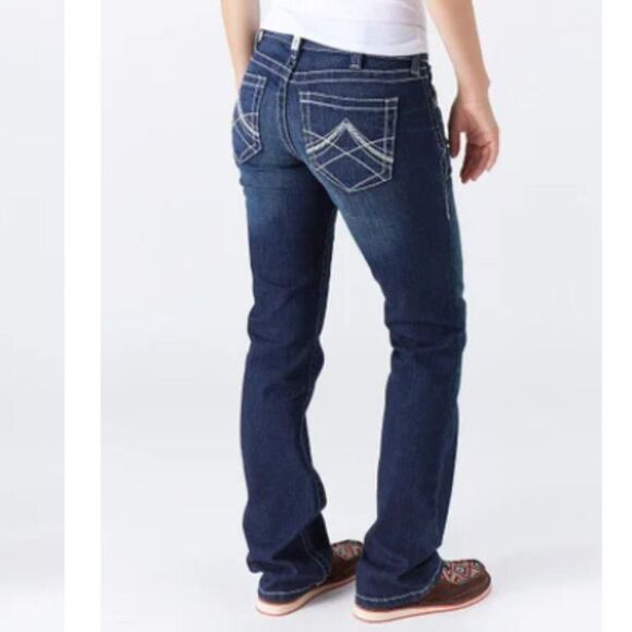 ARIAT REAL Real Straight Jeans Size 33 Long - Picture 3 of 10